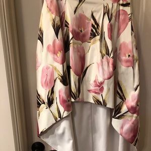 Tulip high low skirt